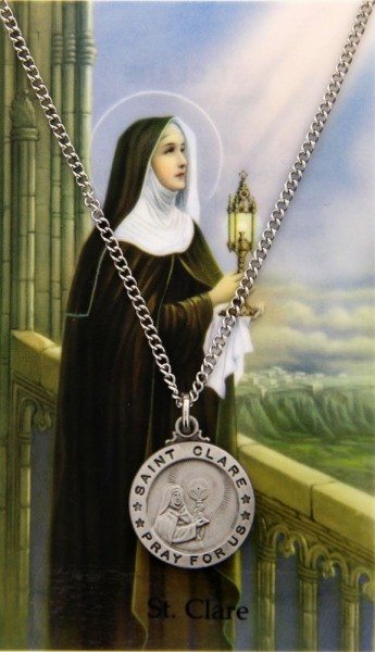 Prayers to Saint Clare - Patron Saint of Eyes and Television