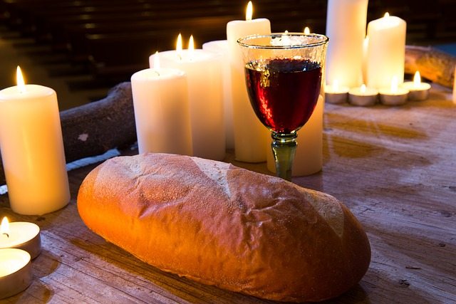 Communion Bread Wine
