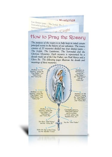 How to Pray the Rosary Pamphlet
