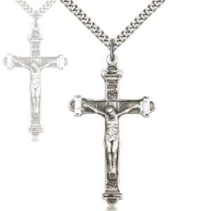 10Pcs Holy Catholic Religious Crosses Enamel silver Medals Charms  Pendants 29mm 