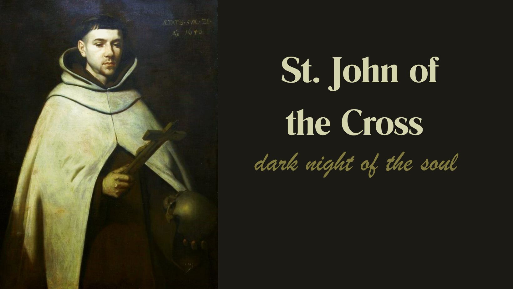 How does St. John of the Cross guide us through the Dark Night of